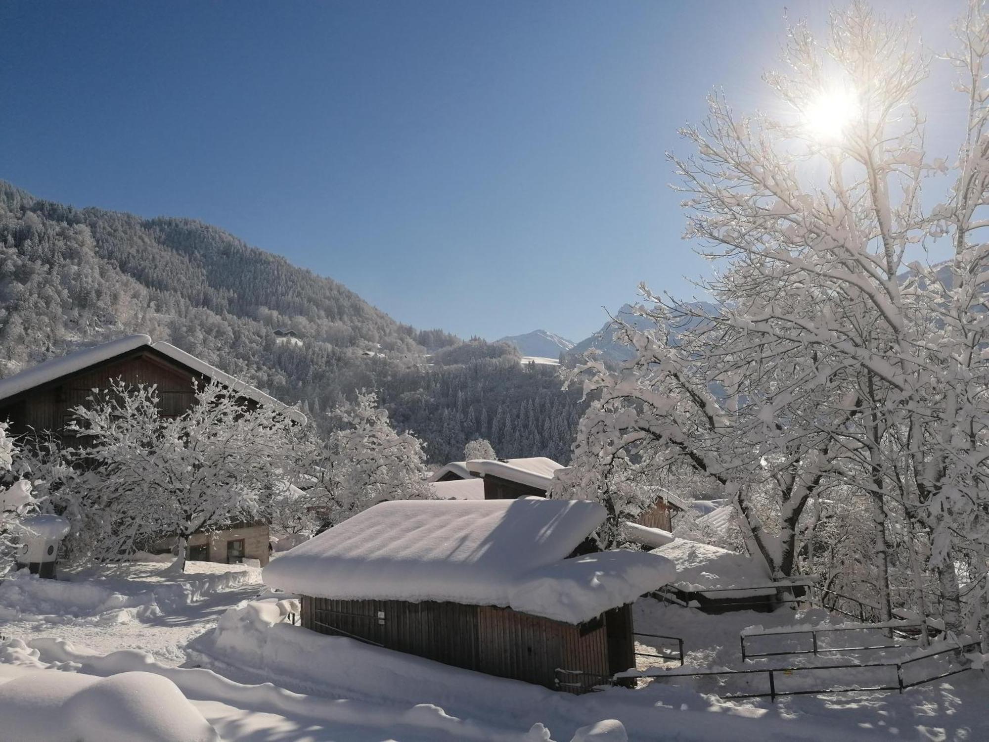 Ferienwohnung Ulrike Sankt Anton im Montafon Dış mekan fotoğraf
